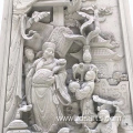 Ancient Stone Carving Murals God of Wealth Arrived